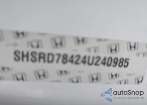 2004 Honda Cr-V Lx z USA, uszkodzony, nr VIN SHSRD78424U240985